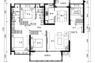 D户型， 4室2厅2卫1厨， 建筑面积约140.00平米